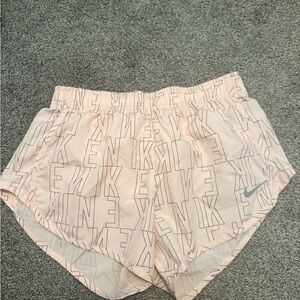 Nike Light Pink Graphic Shorts